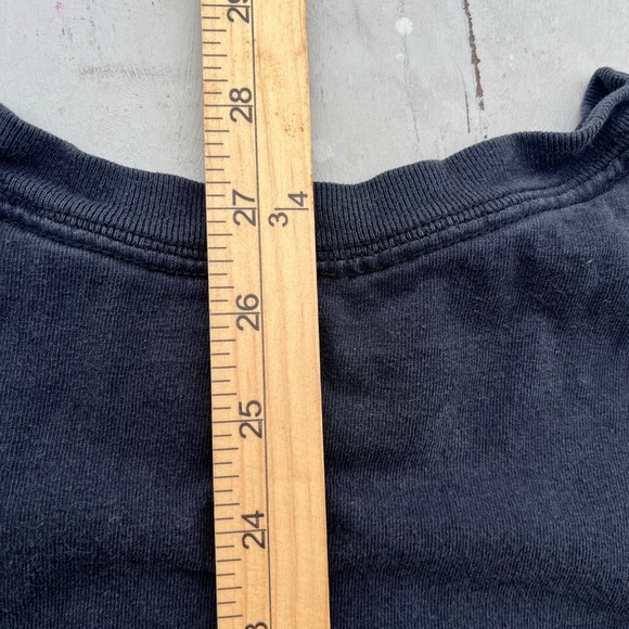 Men's Pole Position T-Shirt Black Spell-Out L Video Game Racing Atari 80s Retro - Picture 11 of 11